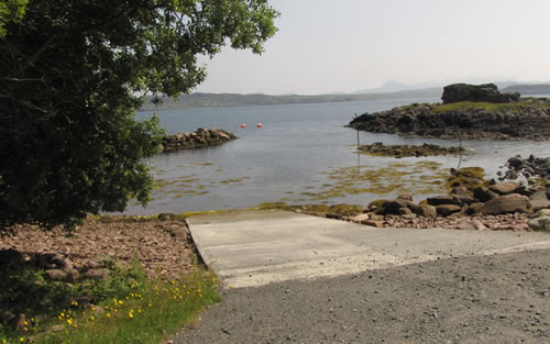 Cove Slipway access at any tide